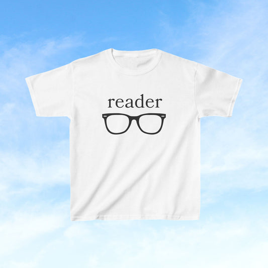 Little Reader Kids T-Shirt-Cute and Comfy Graphic Tee for Book Lovers