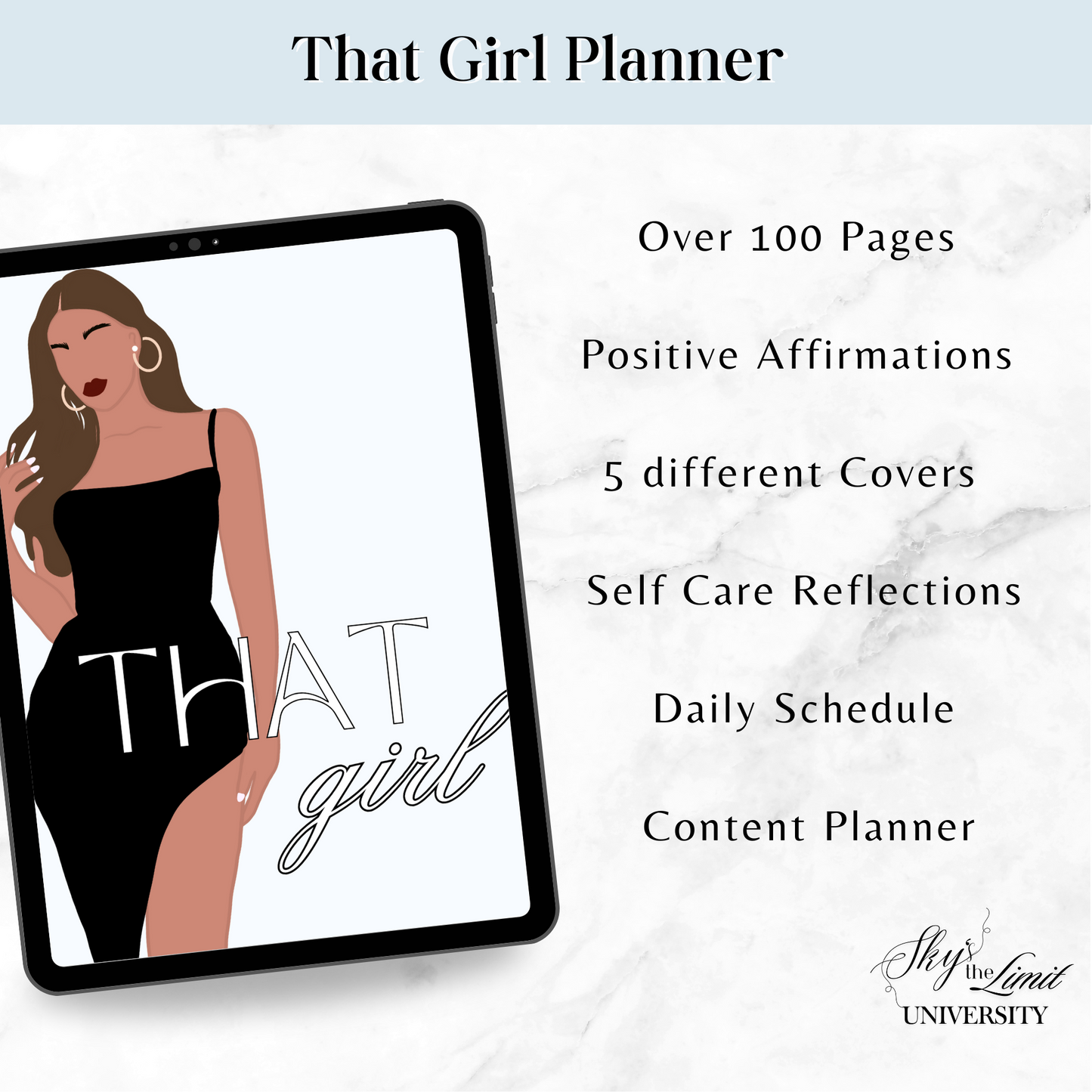 That Girl Planner: The Ultimate Digital Productivity and Goal-Setting Tool for Boss Women in 2025